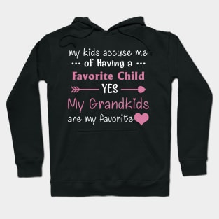 my kids accuse me of having a favorite child Hoodie